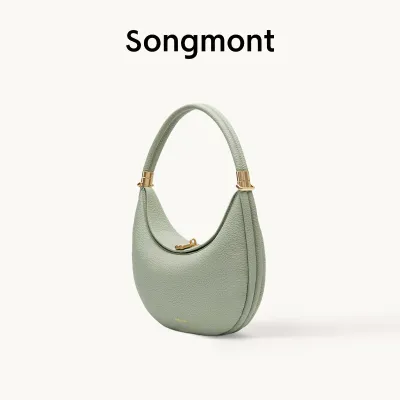 Mountain Pine Leather Moon Bag